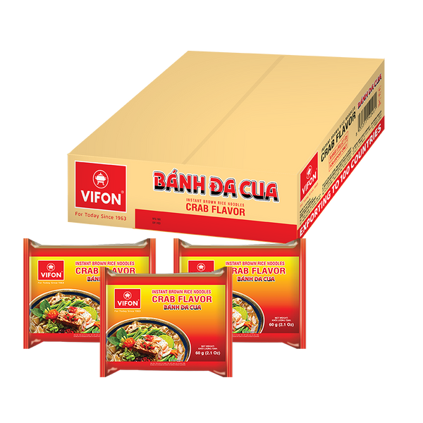 Pancake Nasi Kepiting Vifon 60g (Kotak 30)