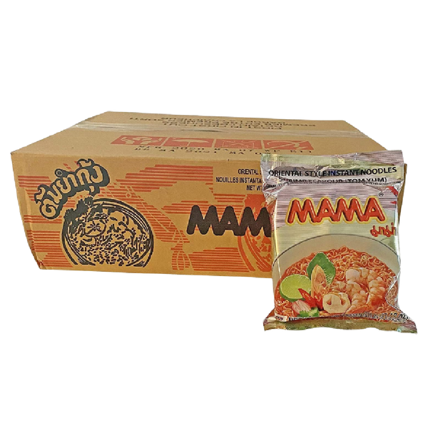 MAMA ခေါက်ဆွဲပုဇွန် Tomyum 60G (ဘူးခွံ 30)