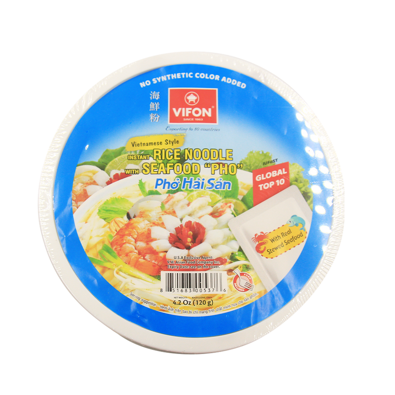 Vifon Vietnamese Style Instant Rice Noodles with Seafood 120g - Longdan Official Online Store
