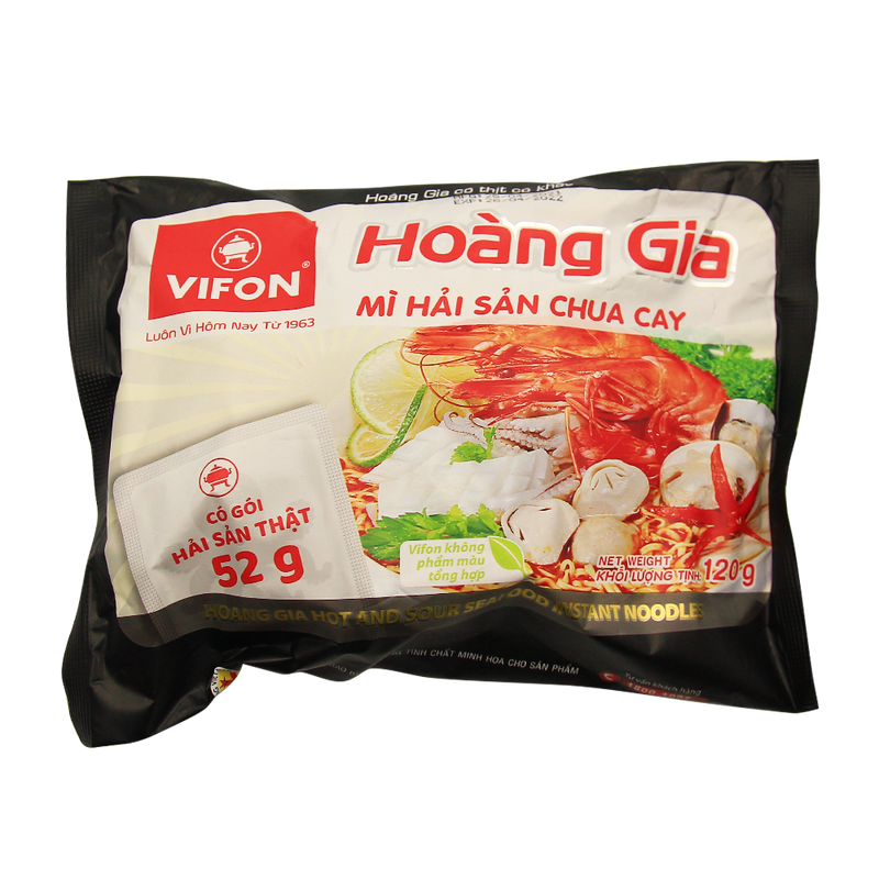 Vifon Asian Style Instant Noodles with Seafood 120g - Longdan Official Online Store
