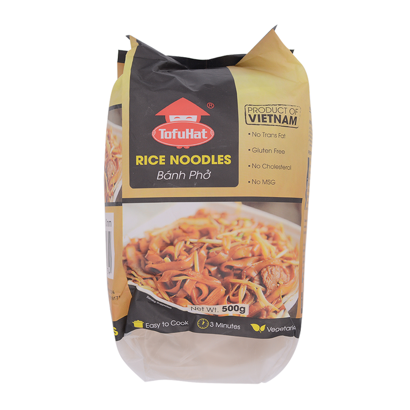 Tofuhat Rice Noodles 3mm 500g - Longdan Online Supermarket