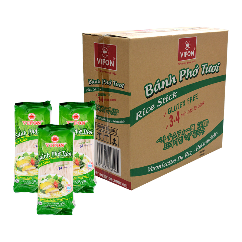 Vifon Rice Noodle Gluten Free 400g (Case 28) - Longdan Official