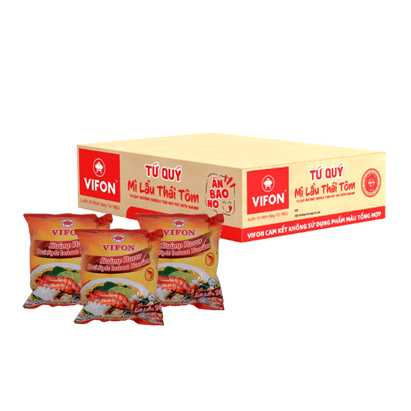 Vifon Instant Noodle Shrimp Mi Lau Thai 70G (Case 30)