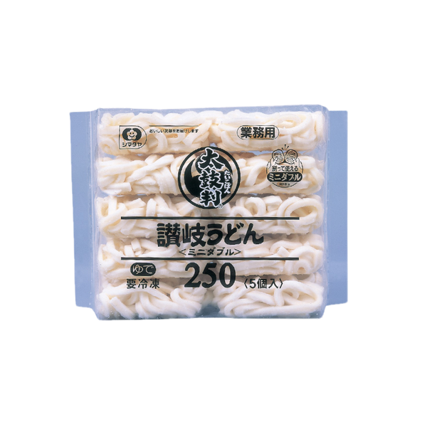 Shimadaya Udon Noodle (250g x 5 servings) (Frozen) - Longdan Online Supermarket