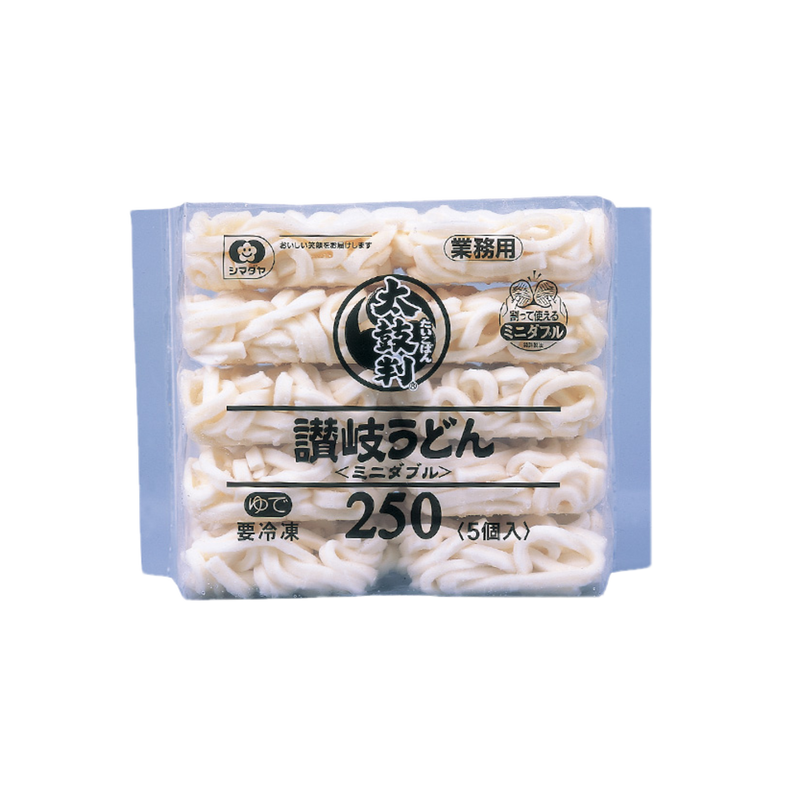 Shimadaya Udon Noodle (250g x 5 servings) (Frozen) - Longdan Online Supermarket