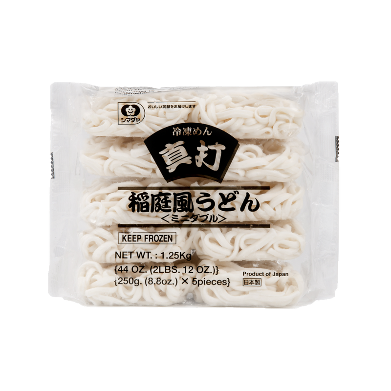 Shimadaya Shinuchi Inaniwa Udon Mini-Double 1.25kg (Frozen) - Longdan Online Supermarket