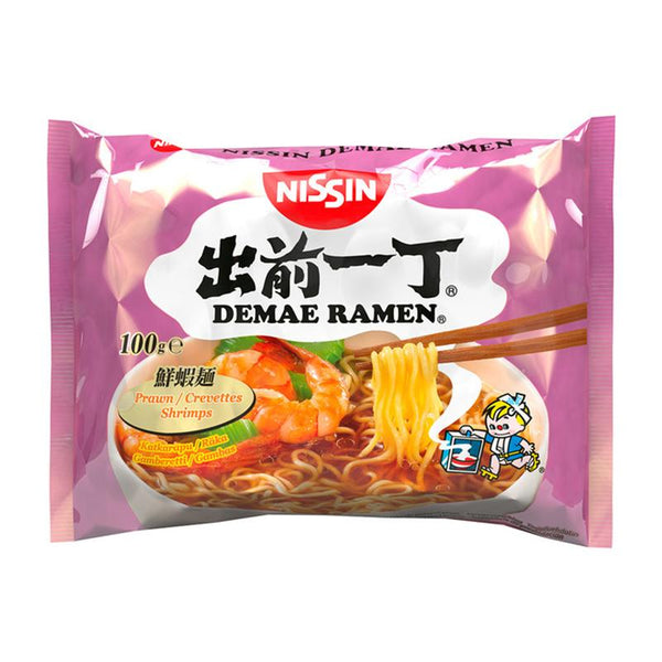 Nissin Prawn Ramen Noodle 100g - Longdan Online Supermarket