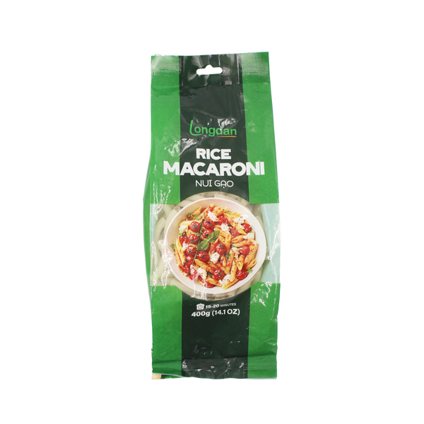Longdan Rice Macaroni Big Tube 400g - Longdan Official Online Store