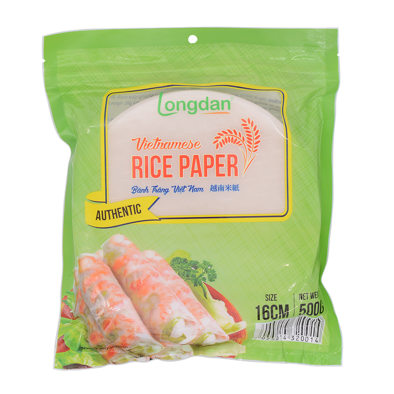 Longdan Rice Paper 16cm 500g (Case 20) - Longdan Official