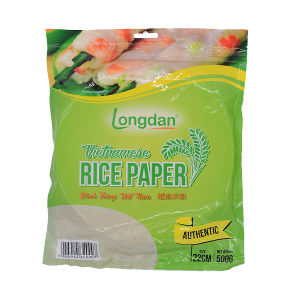 Longdan Rice Paper (Authentic) 22cm 500g (Case 20) - Longdan Official