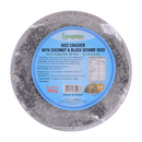 Longdan Rice Craker With Coconut & Black Sesame 22cm 500g (Case 20) - Longdan Official