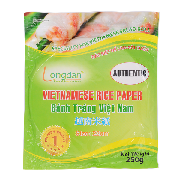 Longdan Rice Paper (Authentic) 22cm 250g (Case 40)