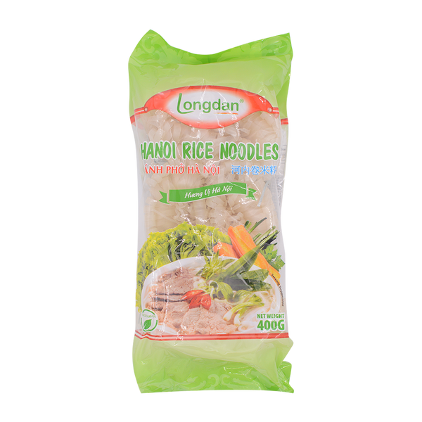 Longdan Hanoi Rice Noodles Roll 400g - Longdan Online Supermarket