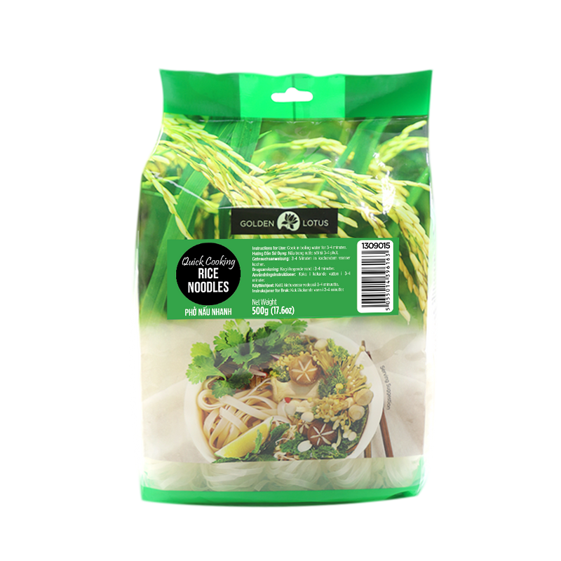 Golden Lotus Quick Cooking Rice Noodles 500g - Longdan Official Online Store