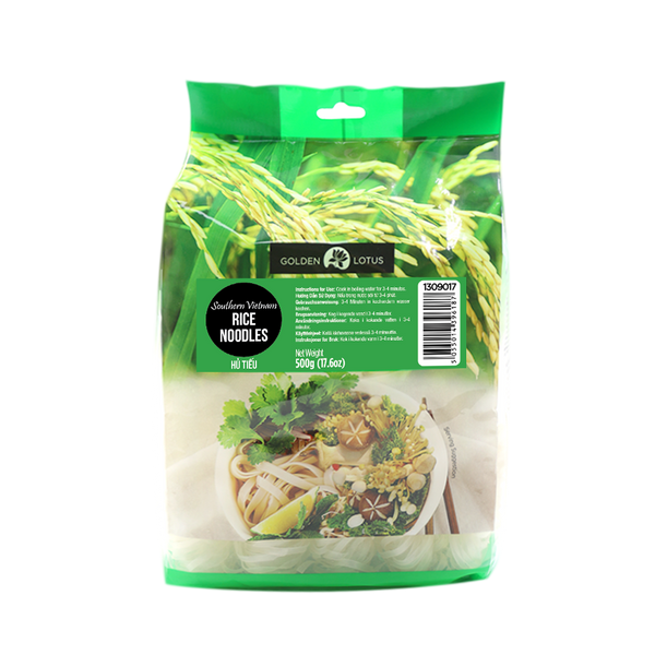 Golden Lotus Southern Vietnam Rice Noodles 500g (Case 20) - Longdan Official