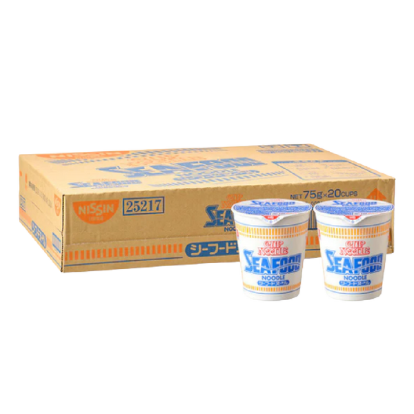 NISSIN Cup Noodle - Seafood 75g (Case 24)