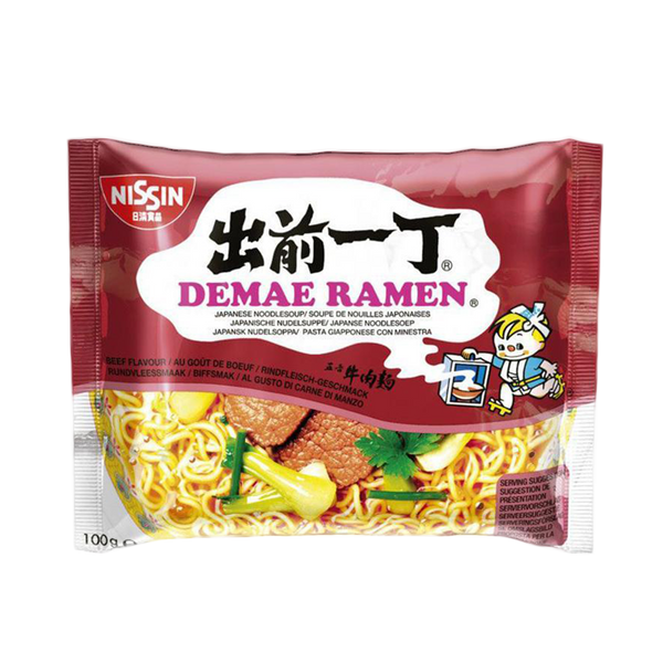 Nissin Demae Ramen Beef Noodle 100g - Longdan Online Supermarket
