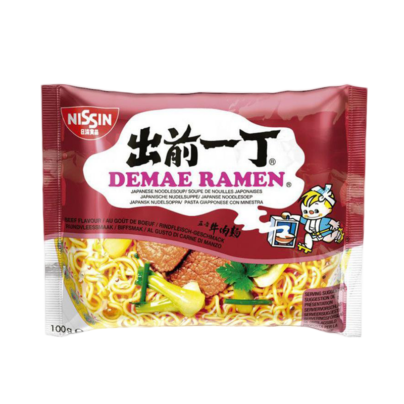 Nissin Demae Ramen Beef Noodle 100g - Longdan Online Supermarket