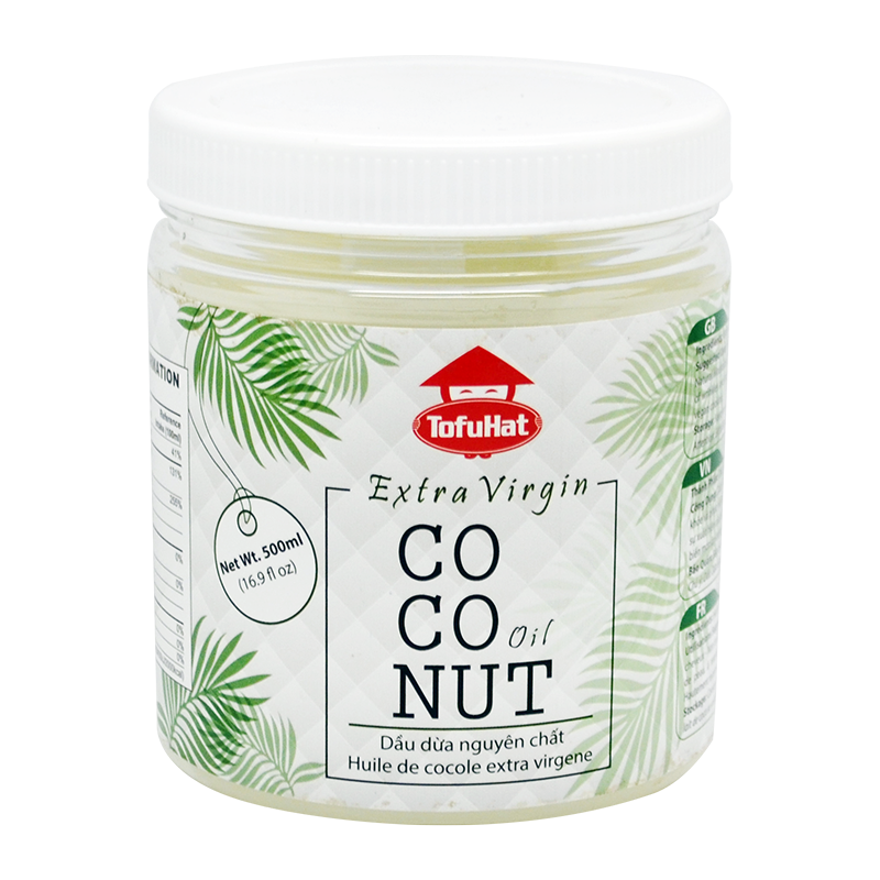 Tofuhat Extra Virgin Coconut Oil 500Ml - Longdan Online Supermarket