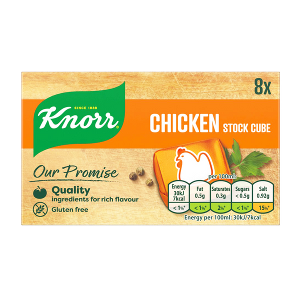 KNORR Chicken Stock Cubes 8x10g - Longdan Official