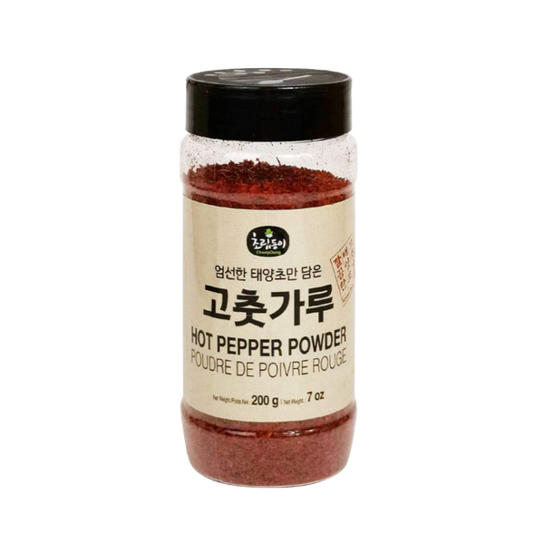 Choripdong Hot Pepper Powder In Jar 200g - Longdan Official Online Store