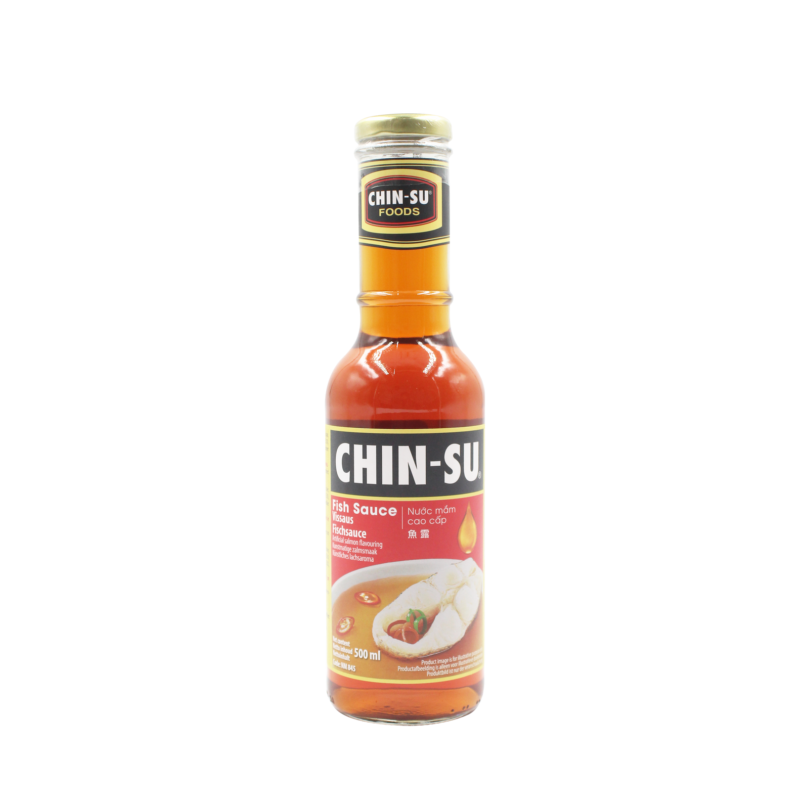 Chin-su Fish Sauce Salmon Flavour 500ml