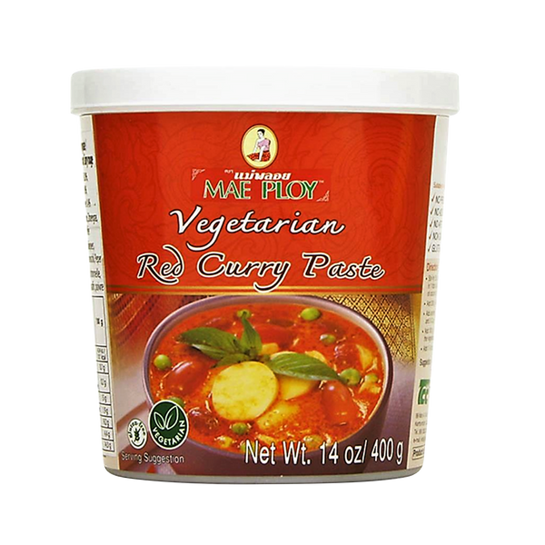 Mae Ploy Vegetarian Red Curry Paste 400g - Longdan Official Online Store