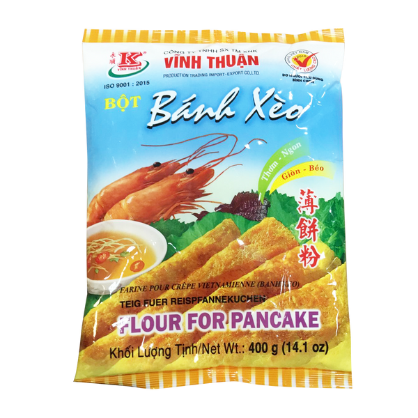 Vinh Thuan Prepared Mix Flour (Banh Xeo) 400g - Longdan Online Supermarket