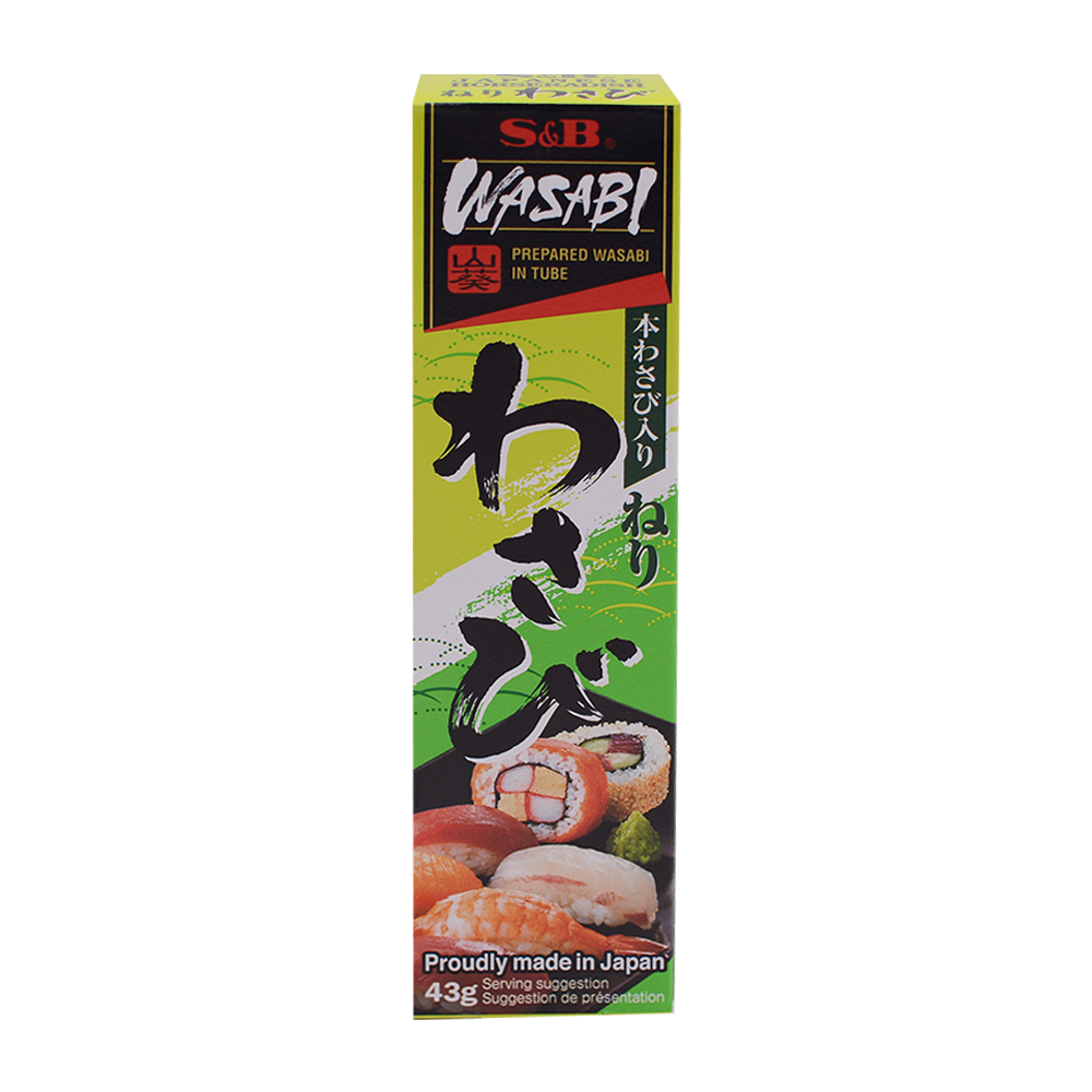 S&B Wasabi Paste in Tube 43g