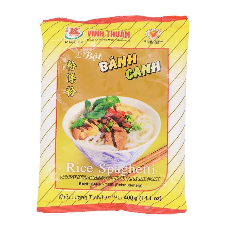 Vinh Thuan Rice Spaghetti (Banh Canh) 400g (Case 20) - Longdan Official