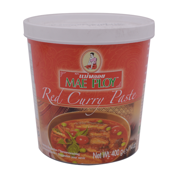Mae Ploy Thai Red Curry Paste 400G - Longdan Online Supermarket