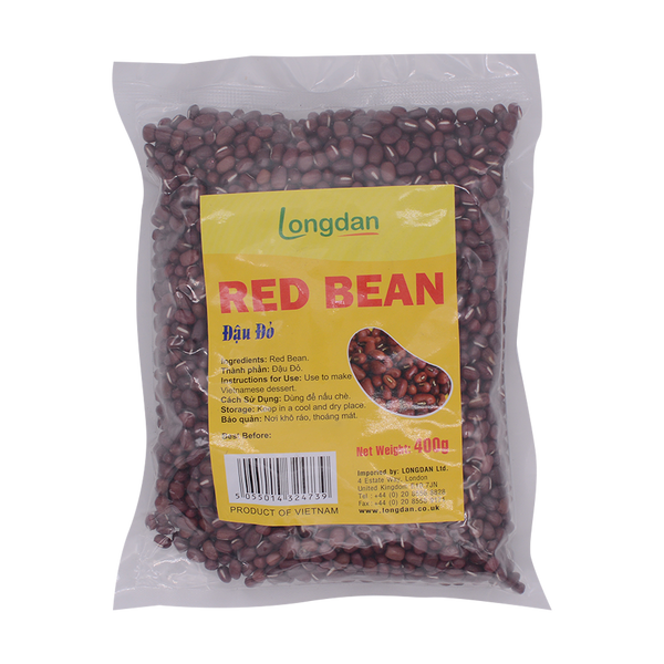 Longdan Red Bean 400g (Case 25) - Longdan Official