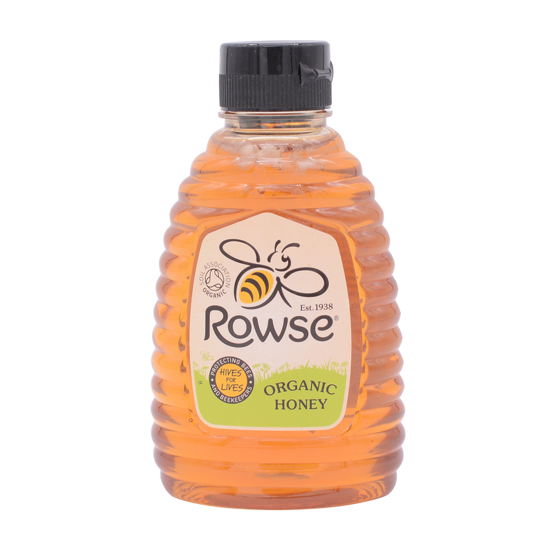 Rowse Squeezy Clear Organic Honey 340g - Longdan Online Supermarket