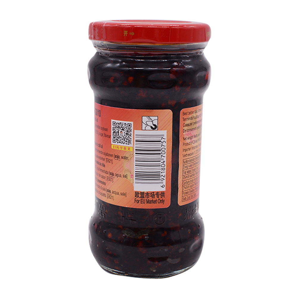 LAO GAN MA Preserved Black Beans in Chilli Oil 280g