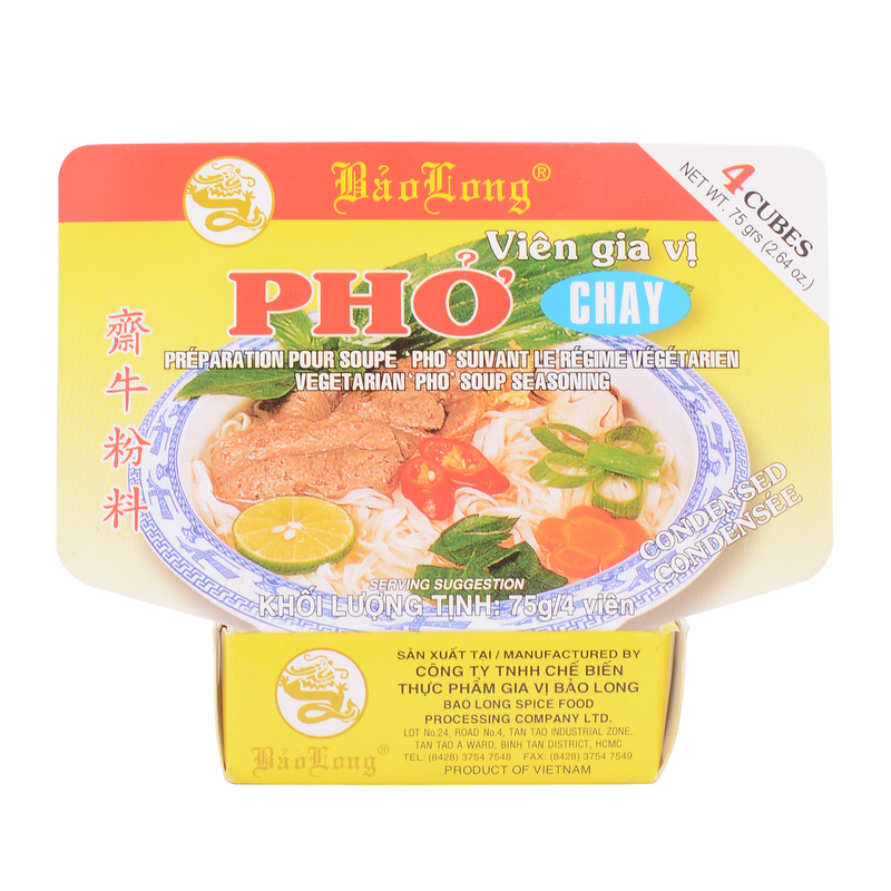 Bao Long Pho Chay Seasoning 75g - Longdan Online Supermarket