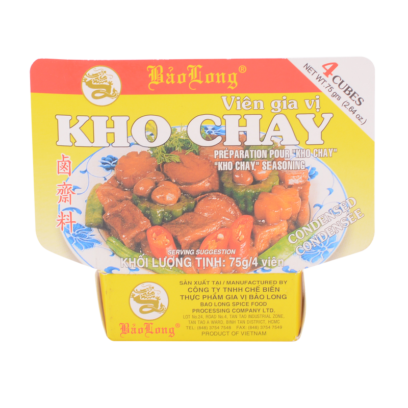 Bao Long Kho Chay Seasoning 75g - Longdan Online Supermarket