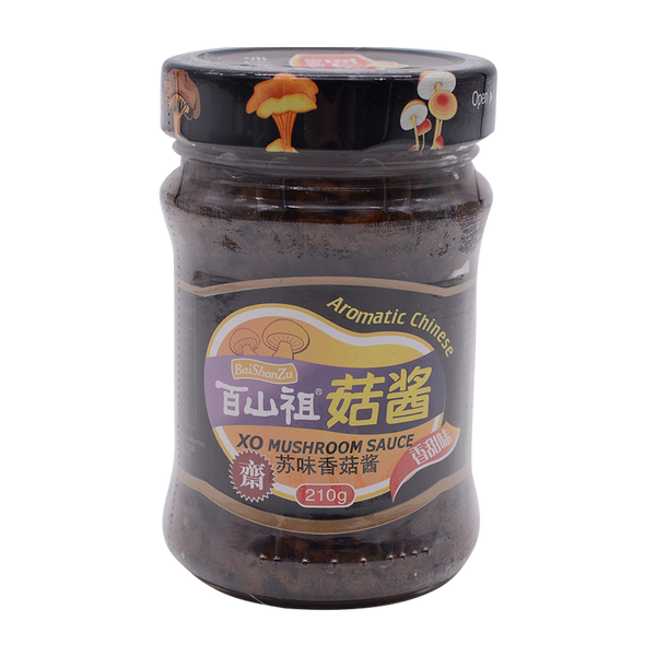 Baishanzu XO Mushroom Aromatic Chinese Sauce 210g - Longdan Online Supermarket