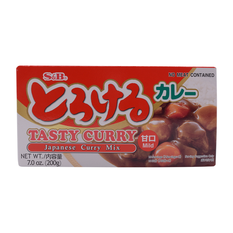 S&B Torokeru Tasty Curry Mild 200g - Longdan Online Supermarket