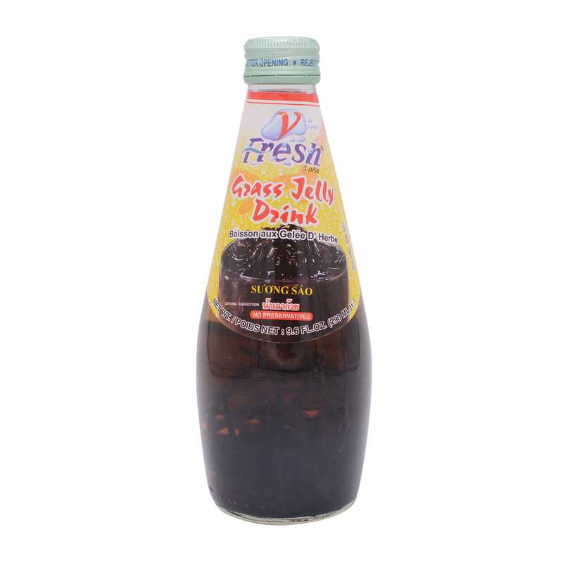 V-Fresh Grass Jelly Drink (Bottle) 290ml - Longdan Online Supermarket