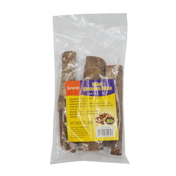 Longdan Dried Cinnamon Sticks 100g - Longdan Online Supermarket