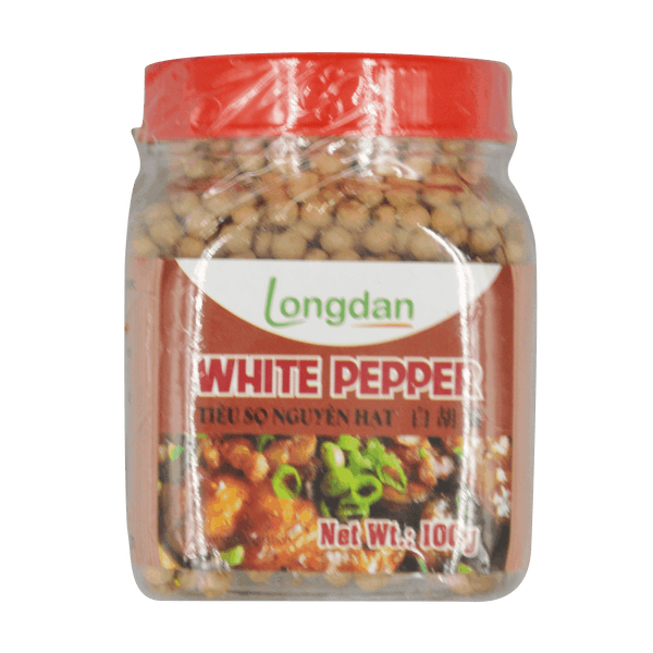 Longdan Whole Ground White Pepper 100g (Case 50) - Longdan Official