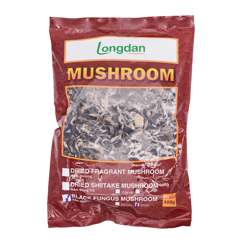 Longdan Shredded Black Fungus 100g