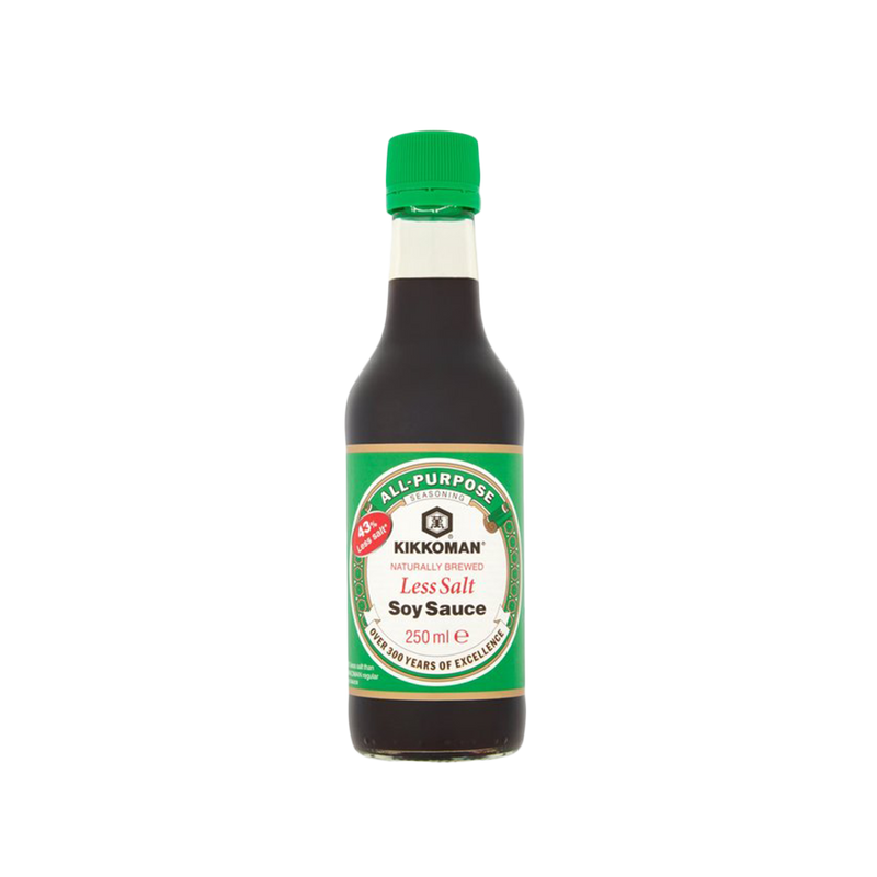 Kikkoman Less Salt Soy Sauce 250ml - Longdan Online Supermarket