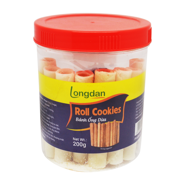 Longdan Roll Cookies 200g - Longdan Online Supermarket