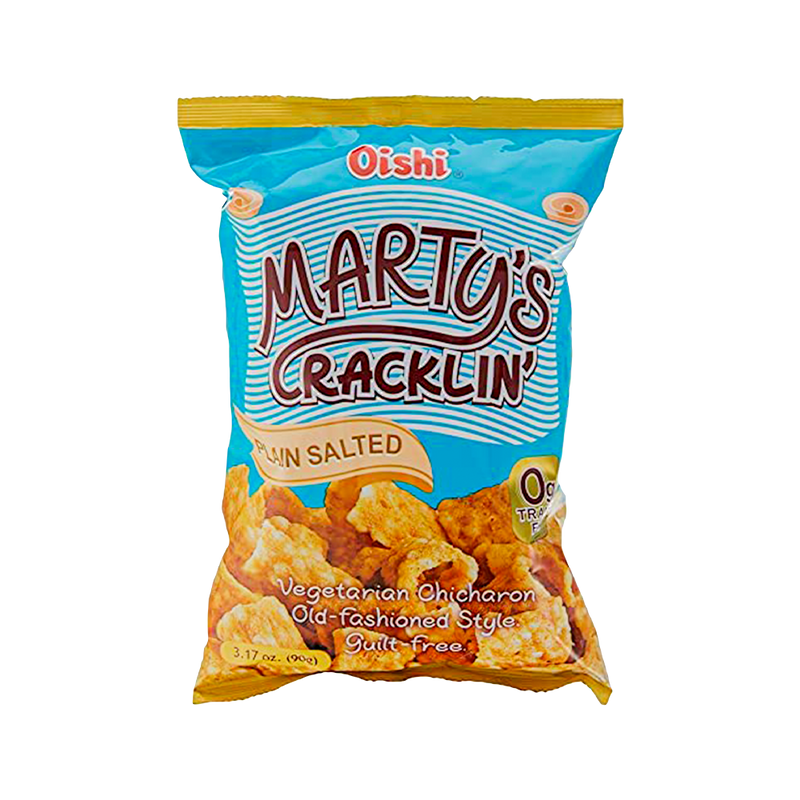 OISHI Marty's Cracklin' Plain Salted 90g - Longdan Official Online Store
