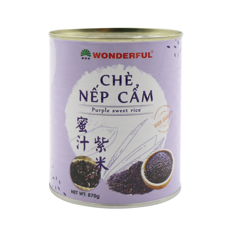 Wonderful Foods Purple Sweet Rice 870g - Longdan Official Online Store