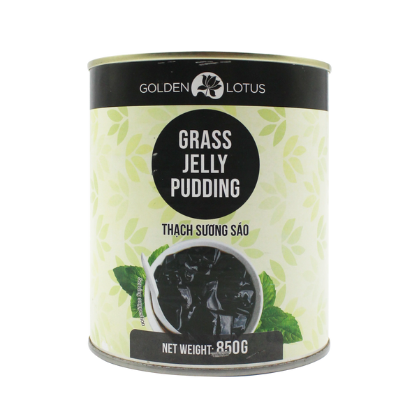 Golden Lotus Grass Jelly Pudding 850g (Case 12) - Longdan Official