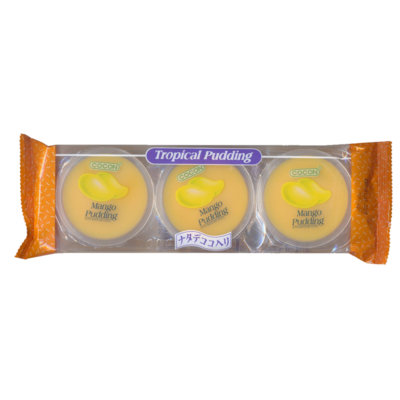 COCON Nata De Coco Pudding - Mango 80g (3pcs) - Longdan Official Online Store