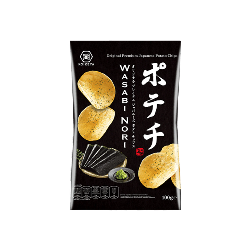 KOIKEYA Potato Crisps Wasabi Nori 100g - Longdan Official