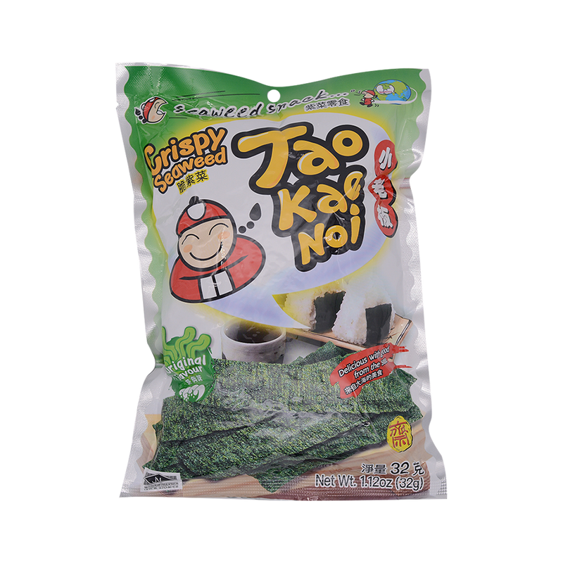 TAOKAENOI Crispy Seaweed - Original 32g - Longdan Official